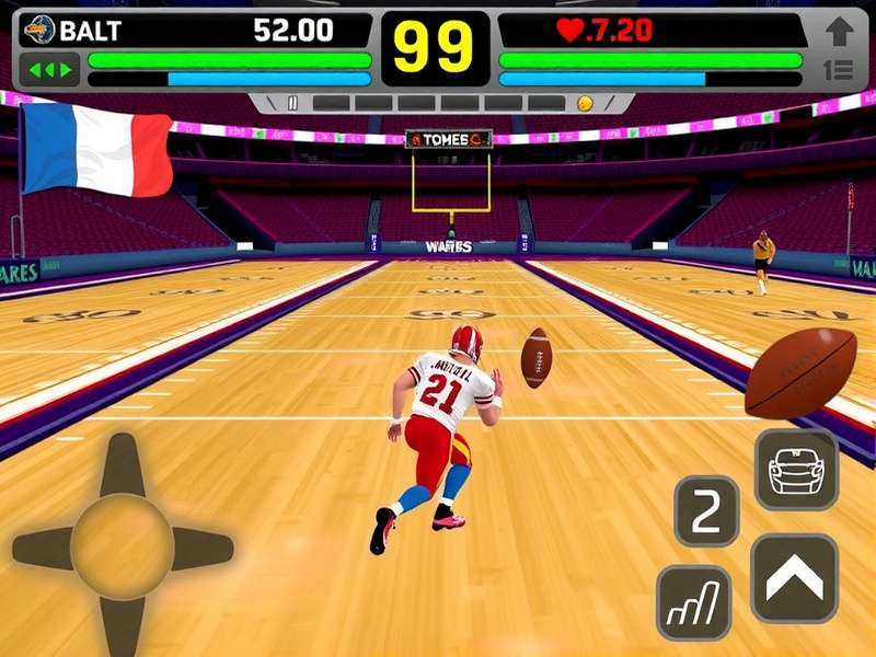 Super Bowl Warriors multiplayer mode